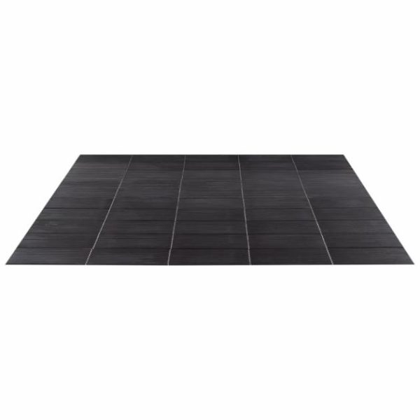 Outdoor & Pavers | 1 sq. ft. Zeal Linear 3D Gunmetal Gray 5×10 Glazed Porcelain Tile Gunmetal 3D Linear Bathroom Bathroom