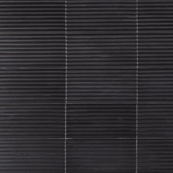 Outdoor & Pavers | 1 sq. ft. Zeal Linear 3D Gunmetal Gray 5×10 Glazed Porcelain Tile Gunmetal 3D Linear Bathroom Bathroom