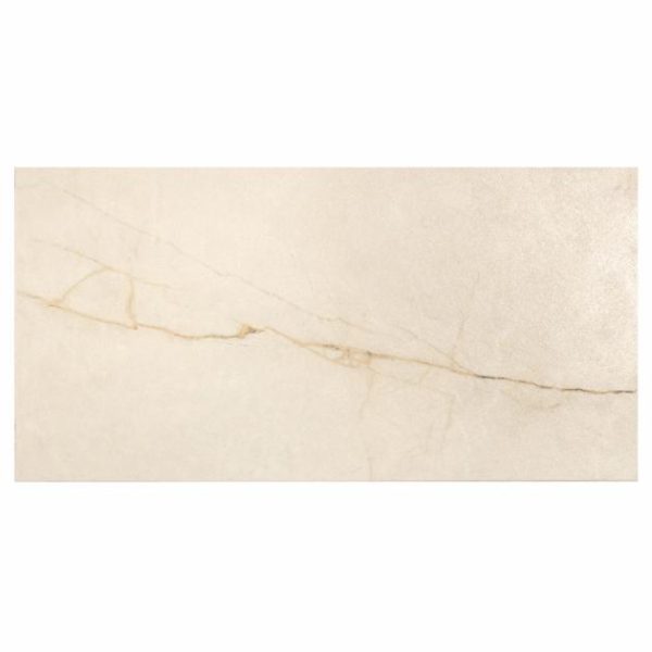 Pool Tiles | 1 sq. ft. Marble Tech Crema Avorio 12×24 Matte Porcelain Tile Creamy Ivory Matte Bathroom Bathroom