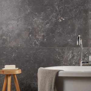 Pool Tiles | 1 sq. ft. Marmo Perfetto Nero Black 24×48 Semi-Polished Porcelain Tile Nero Black Bathroom Bathroom