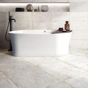 Pool Tiles | 1 sq. ft. Portrait Ivory 24×48 Matte Porcelain Tile Ivory Bathroom Bathroom