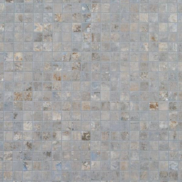 Pool Tiles | 1 sq. ft. Portrait Ocean Blue 1×1 Matte Porcelain Mosaic Tile Ocean Backsplash & Kitchen Backsplash & Kitchen