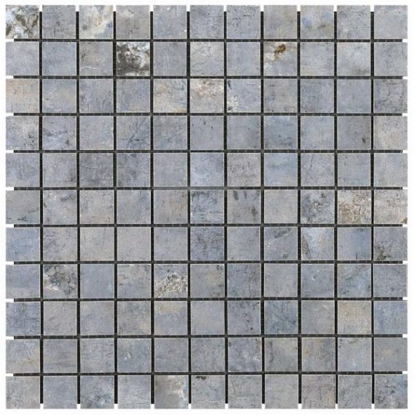 Pool Tiles | 1 sq. ft. Portrait Ocean Blue 1×1 Matte Porcelain Mosaic Tile Ocean Backsplash & Kitchen Backsplash & Kitchen