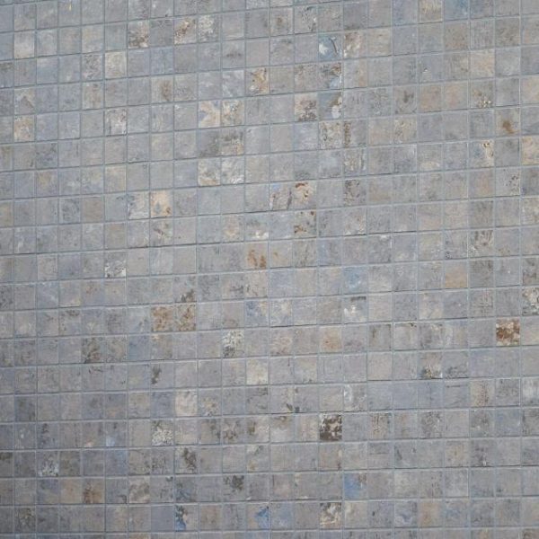 Pool Tiles | 1 sq. ft. Portrait Ocean Blue 1×1 Matte Porcelain Mosaic Tile Ocean Backsplash & Kitchen Backsplash & Kitchen