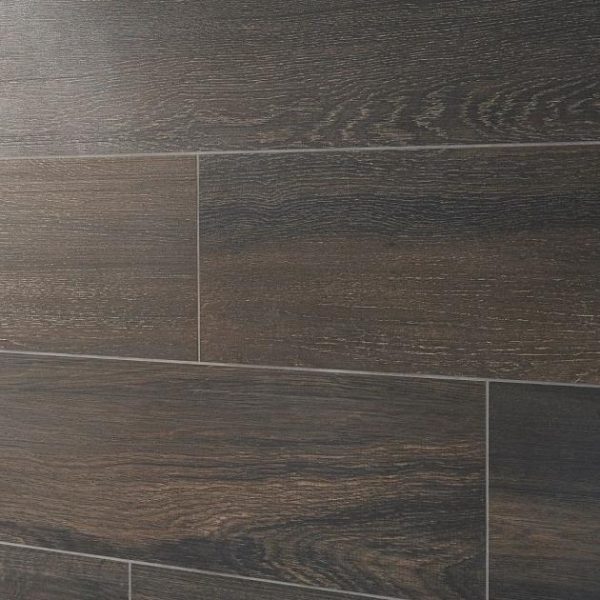 Pool Tiles | 1 sq. ft. Silkwood Brown 8×48 Matte Porcelain Wood Look Tile Brown Bathroom Bathroom