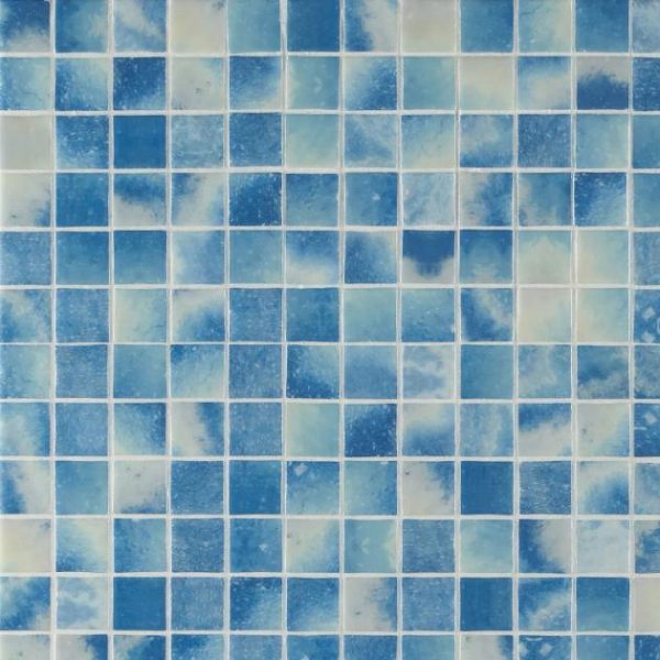 Pool Tiles | 1 sq. ft. Swim Bluestone 2×2 Polished Glass Mosaic Tile Bluestone Bathroom Bathroom