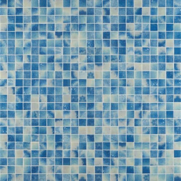 Pool Tiles | 1 sq. ft. Swim Bluestone 2×2 Polished Glass Mosaic Tile Bluestone Bathroom Bathroom