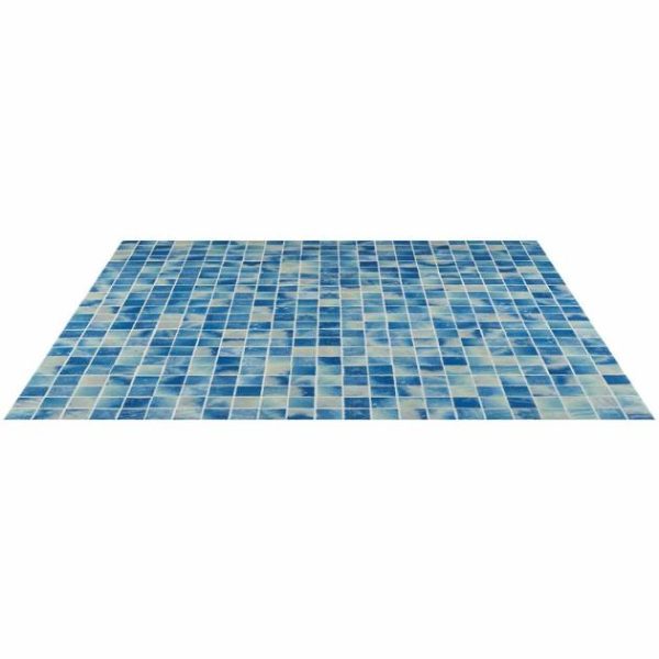 Pool Tiles | 1 sq. ft. Swim Bluestone 2×2 Polished Glass Mosaic Tile Bluestone Bathroom Bathroom