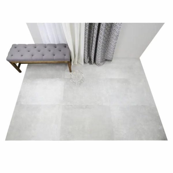 Shower | 1 sq. ft. Archea Grigio 24×36 Gray Matte Porcelain Tile Bathroom Bathroom