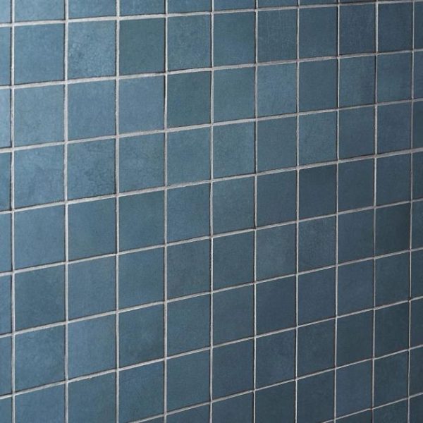 Shower | 1 sq. ft. Bond Indio Blue 2×2 Matte Porcelain Mosaic Tile Indio Backsplash & Kitchen Backsplash & Kitchen