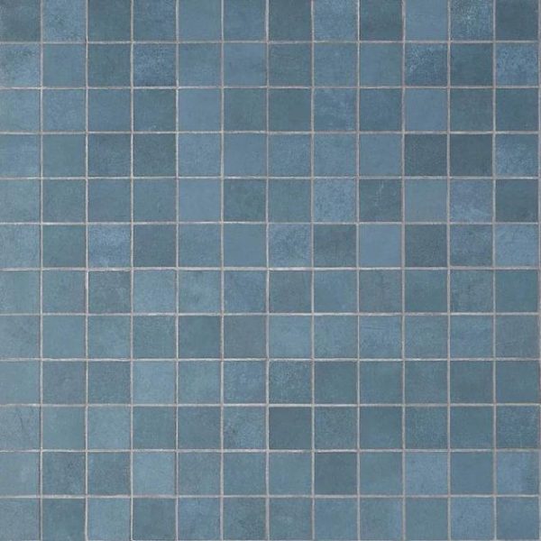 Shower | 1 sq. ft. Bond Indio Blue 2×2 Matte Porcelain Mosaic Tile Indio Backsplash & Kitchen Backsplash & Kitchen