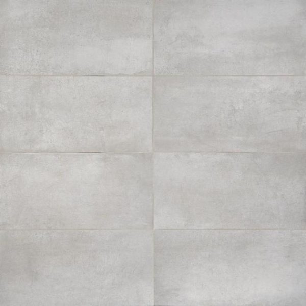 Shower | 1 sq. ft. Bond Nimbus Silver 12×24 Matte Porcelain Tile Nimbus Bathroom Bathroom