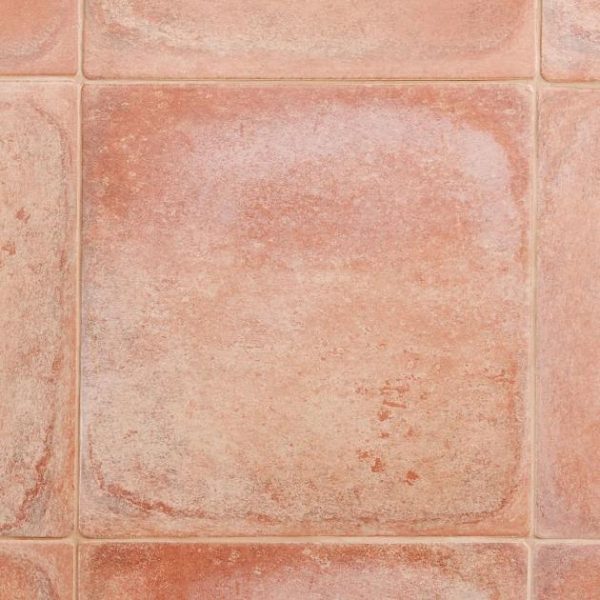 Shower | 1 sq. ft. Burgos Terracotta Brick 14×14 Matte Porcelain Tile Brick Bathroom Bathroom