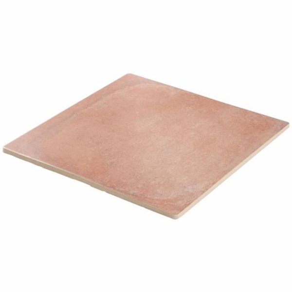 Shower | 1 sq. ft. Burgos Terracotta Brick 14×14 Matte Porcelain Tile Brick Bathroom Bathroom