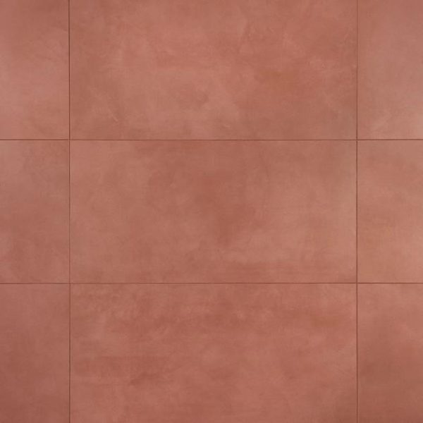 Shower | 1 sq. ft. Clay Grace Red 16×32 Tile Matte Porcelain Tile Red Bathroom Bathroom