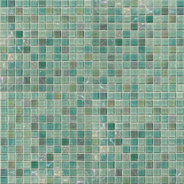 Shower | 1 sq. ft. Fairy Green 1×1 Polished Glass Mosiac Tile Green Bathroom Bathroom