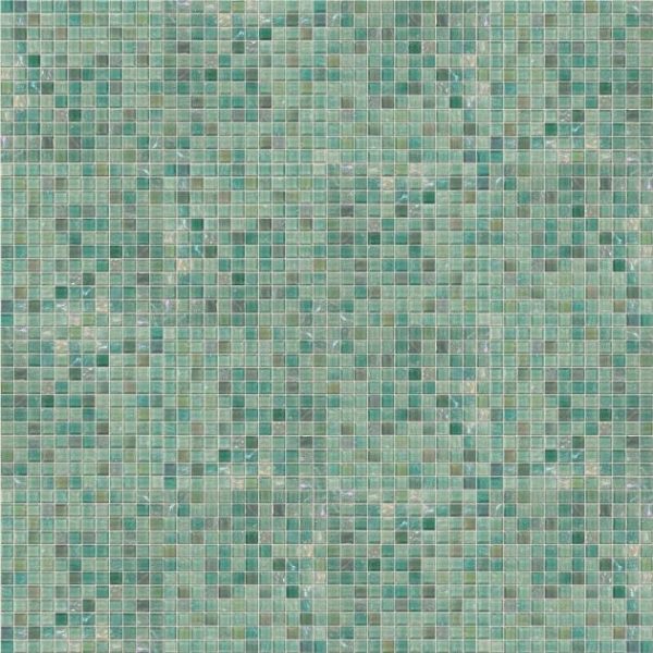 Shower | 1 sq. ft. Fairy Green 1×1 Polished Glass Mosiac Tile Green Bathroom Bathroom