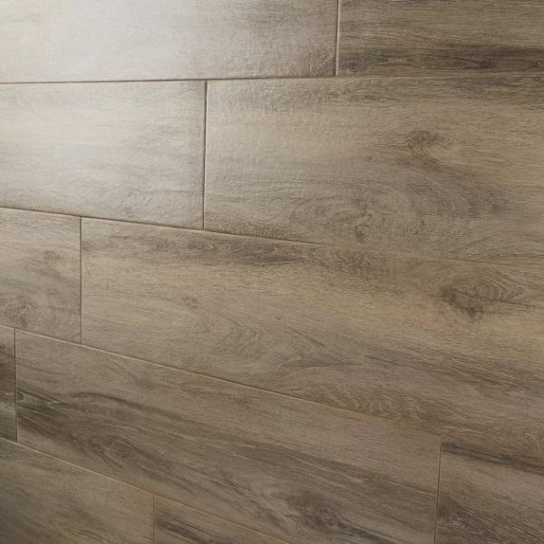 Shower | 1 sq. ft. Lakewood Olive Brown 10×40 Wood Look Matte Porcelain Tile Olive Brown Bathroom Bathroom