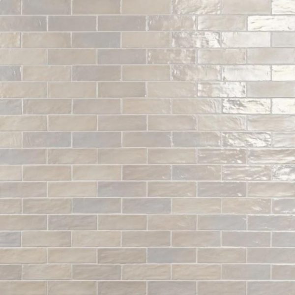 Shower | 1 sq. ft. Montauk Sand Dune Beige 2×8 Mixed Finish Ceramic Subway Tile Sand Dune Beige Backsplash & Kitchen Backsplash & Kitchen