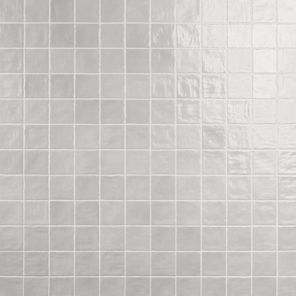 Shower | 1 sq. ft. Montauk Sky Blue 4×4 Mixed Finish Ceramic Tile Sky Blue Backsplash & Kitchen Backsplash & Kitchen