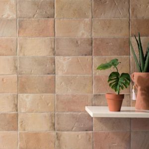 Shower | 1 sq. ft. Parma Brick Cotto Brown 4×8 Terracotta Look Matte Ceramic Tile Brown Bathroom Bathroom