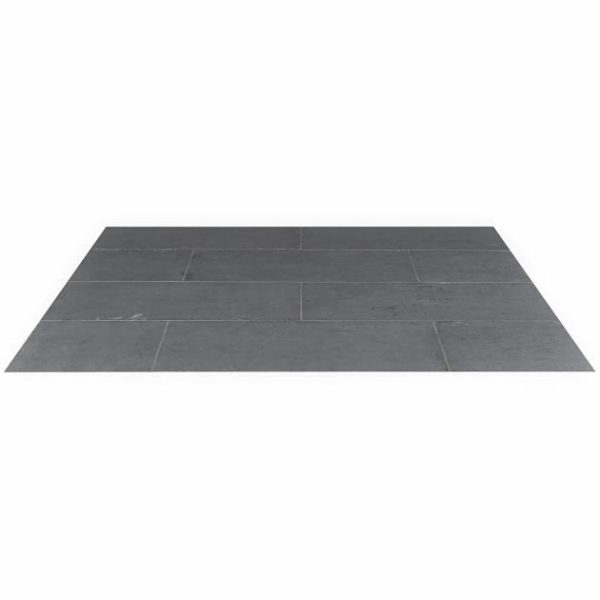 Shower | 1 sq. ft. Portrait Black Gold 12×24 Matte Porcelain Tile Black Bathroom Bathroom