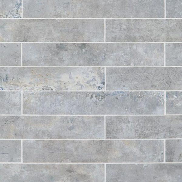 Shower | 1 sq. ft. Portrait Ocean Blue 2×14 Matte Porcelain Tile Ocean Bathroom Bathroom