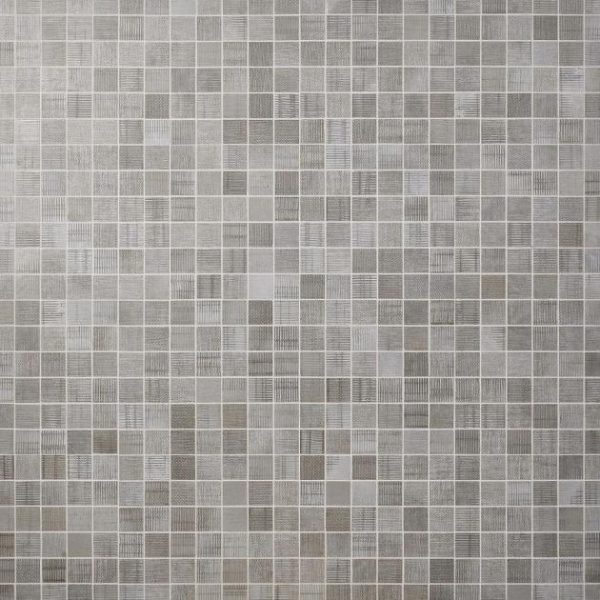 Shower | 1 sq. ft. Ristretto Dark Gray 2×2 Matte Porcelain Mosaic Tile Dark Gray Bathroom Bathroom