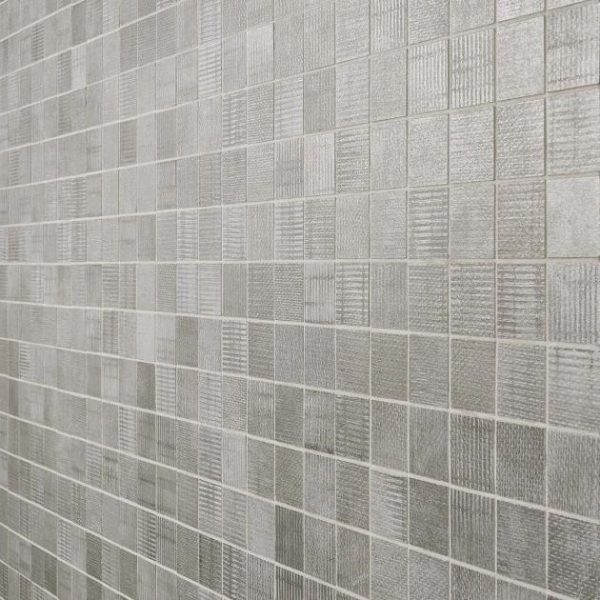 Shower | 1 sq. ft. Ristretto Dark Gray 2×2 Matte Porcelain Mosaic Tile Dark Gray Bathroom Bathroom