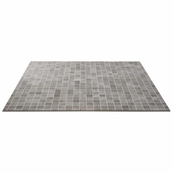 Shower | 1 sq. ft. Ristretto Dark Gray 2×2 Matte Porcelain Mosaic Tile Dark Gray Bathroom Bathroom