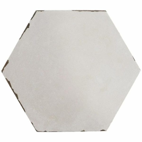 Shower | 1 sq. ft. Sasha Hex Tiberio Taupe 6″ Matte Porcelain Hexagon Tile Taupe Backsplash & Kitchen Backsplash & Kitchen