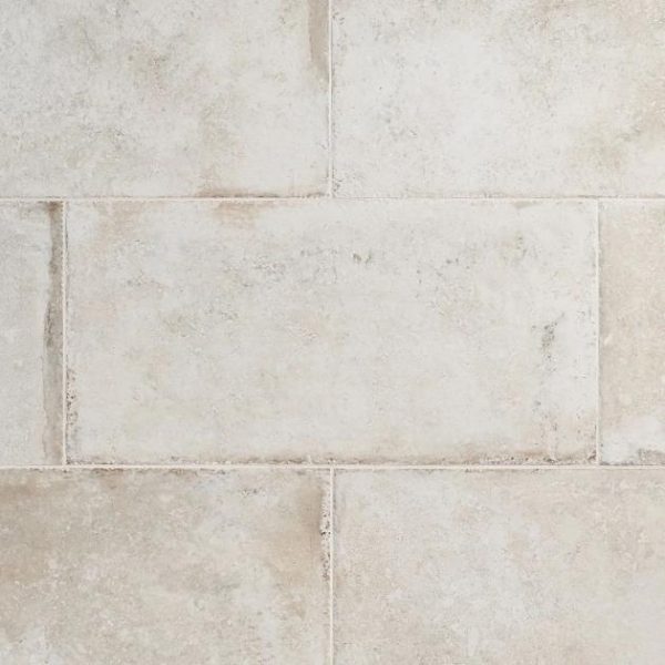 Shower | 1 sq. ft. Seville Olimpia White 12×24 Travertine Look Matte Porcelain Tile Olimpia Bathroom Bathroom