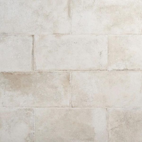 Shower | 1 sq. ft. Seville Olimpia White 12×24 Travertine Look Matte Porcelain Tile Olimpia Bathroom Bathroom