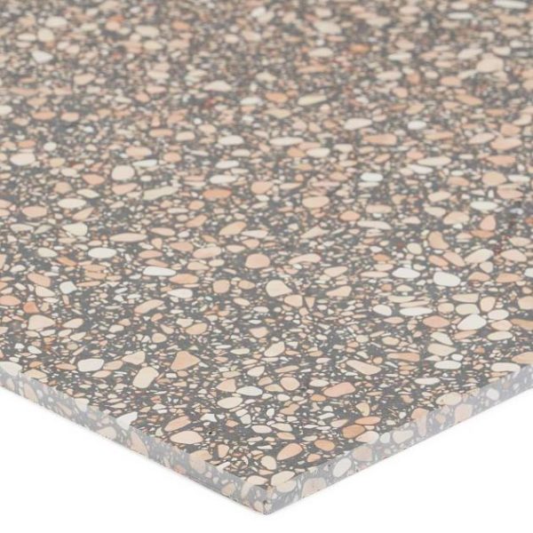 Shower | 1 sq. ft. Terrazzo Italy Dolce Rina Gray 24×24 Honed Terrazzo Tile Multicolor Shower Multicolor