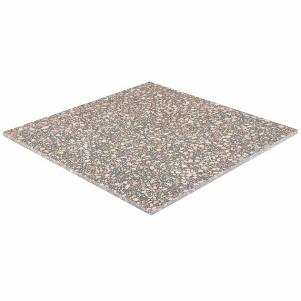 Shower | 1 sq. ft. Terrazzo Italy Dolce Rina Gray 24×24 Honed Terrazzo Tile Multicolor Shower Multicolor