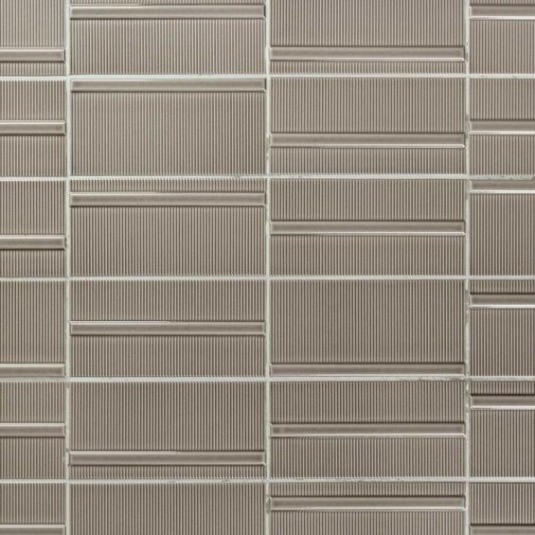 Shower | 1 sq. ft. Vector Reverb Gris Gray 4×8 Polished Ceramic Wall Tile Reverb Gris 4X8 Backsplash & Kitchen Backsplash & Kitchen