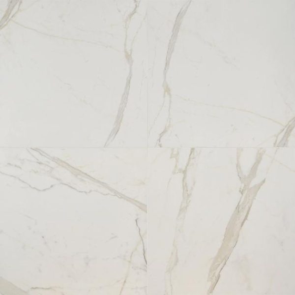 Shower | 1 sq. ft. Versilia Calacatta Oro Matte 24×24 Porcelain Tile Calacatta Matte Bathroom Bathroom