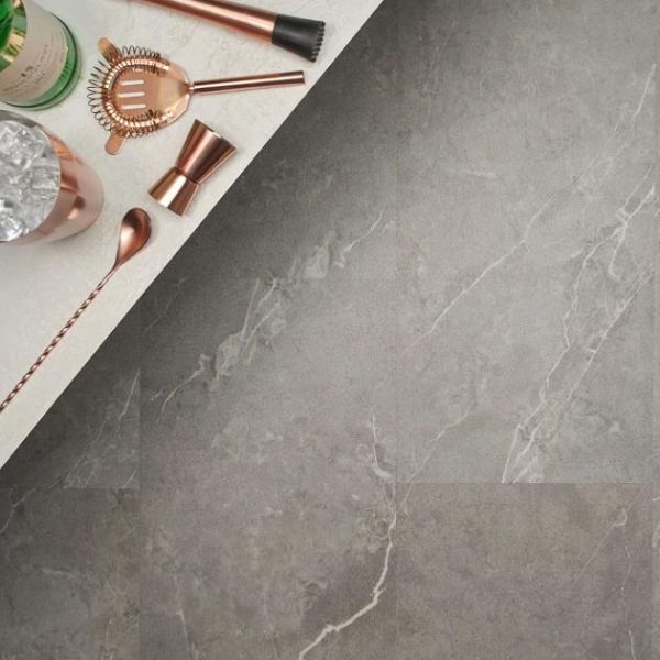 Stone Look | 1 sq. ft. Optoro Chauny Marble Dark Beige 28mil Wear Layer Rigid Core Click 12×24 Luxury Vinyl Tile Chauny Marble Dark Beige Stone Look Chauny Marble Dark Beige