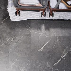 Stone Look | 1 sq. ft. Optoro Chauny Marble Dark Gray 28mil Wear Layer Rigid Core Click 12×24 Luxury Vinyl Tile Chauny Marble Dark Gray Stone Look Chauny Marble Dark Gray