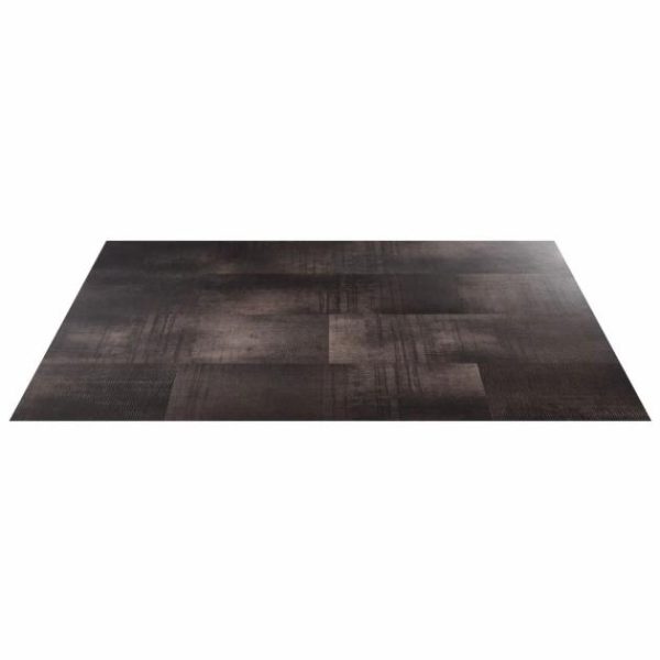 Vinyl Tiles | 1 sq. ft. Ristretto LVT Charcoal Black 12×24 Fabric Look Glue Down Luxury Vinyl Tile  Charcoal Black Vinyl Floors Charcoal Black