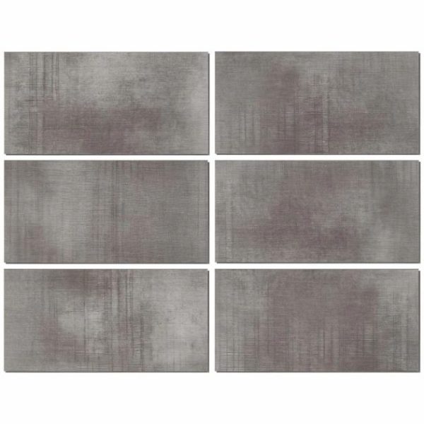 Vinyl Tiles | 1 sq. ft. Ristretto LVT Dark Gray 12×24 Fabric Look Rigid Core Click Luxury Vinyl Tile  Dark Gray Vinyl Floors Dark Gray