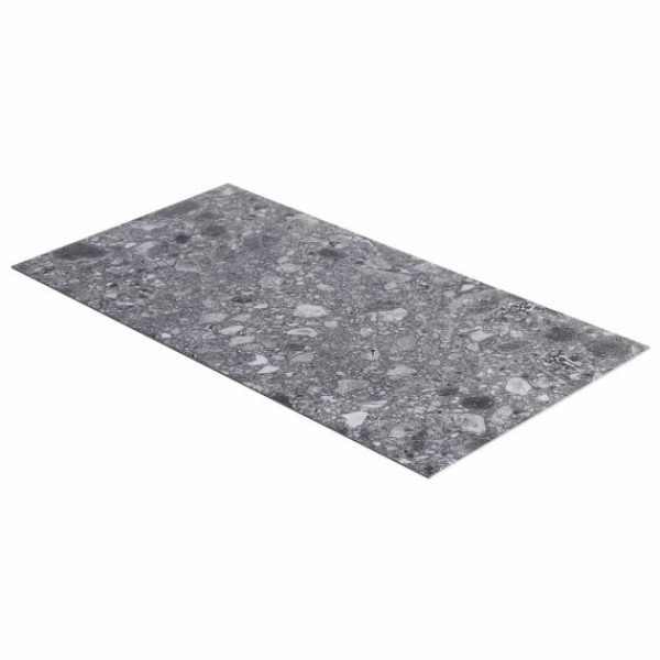 Vinyl Tiles | 1 sq. ft. Rizo LVT Charcoal Black 12×24 Glue Down Luxury Vinyl Tile  Charcoal Vinyl Floors Charcoal