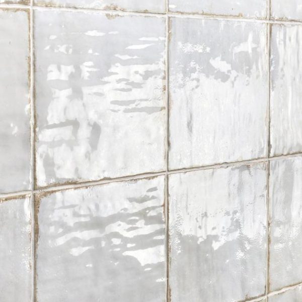 Wall Tiles | 1 sq. ft. Angela Harris Dunmore Blanco 8×8 Polished White Ceramic Wall Tile Blanco Backsplash & Kitchen Backsplash & Kitchen