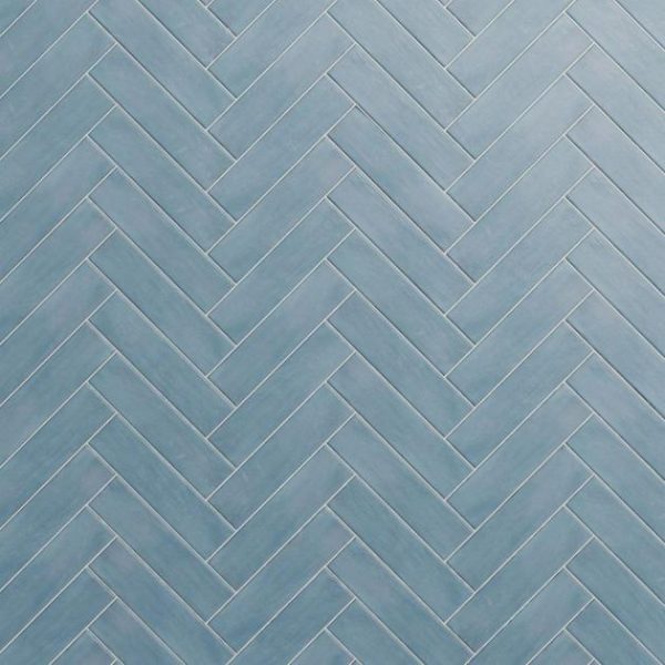 Wall Tiles | 1 sq. ft. Bayou Sky Blue 3×12 Matte Ceramic Subway Tile Sky Blue Backsplash & Kitchen Backsplash & Kitchen