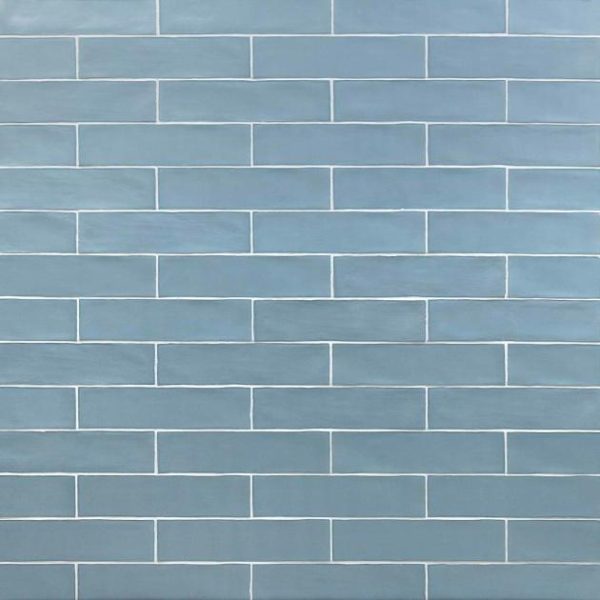 Wall Tiles | 1 sq. ft. Bayou Sky Blue 3×12 Matte Ceramic Subway Tile Sky Blue Backsplash & Kitchen Backsplash & Kitchen