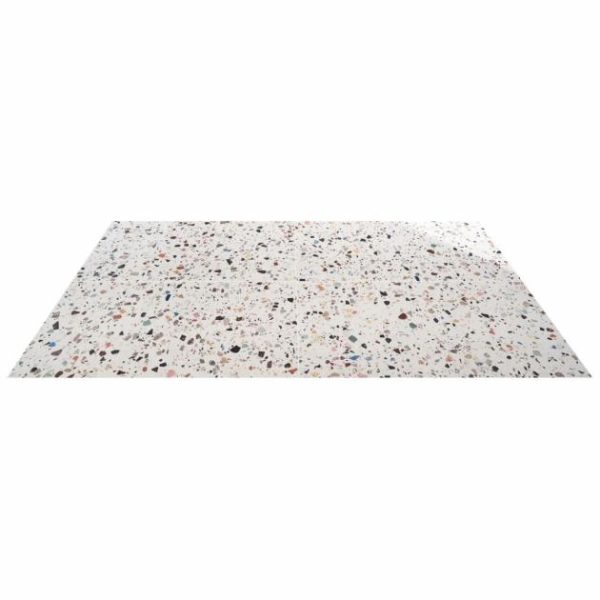 Wall Tiles | 1 sq. ft. Bejeweled White Multicolor 24×48 Terrazzo Look Polished Porcelain Tile White Multicolor Backsplash & Kitchen Backsplash & Kitchen