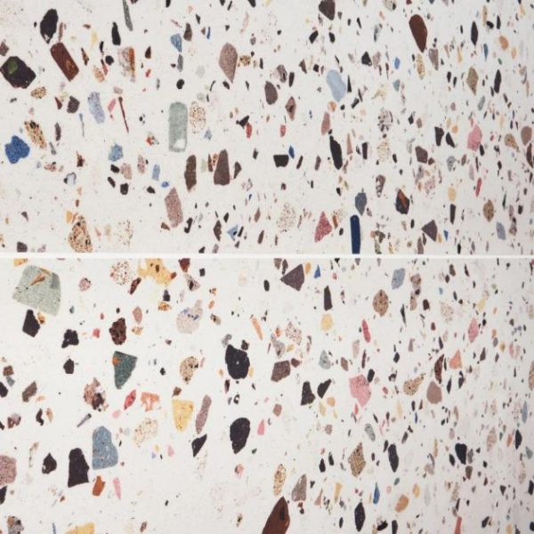 Wall Tiles | 1 sq. ft. Bejeweled White Multicolor 24×48 Terrazzo Look Polished Porcelain Tile White Multicolor Backsplash & Kitchen Backsplash & Kitchen