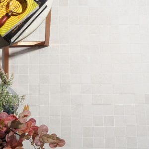 Wall Tiles | 1 sq. ft. Bronx White 2×2 Matte Porcelain Mosaic Tile White Backsplash & Kitchen Backsplash & Kitchen