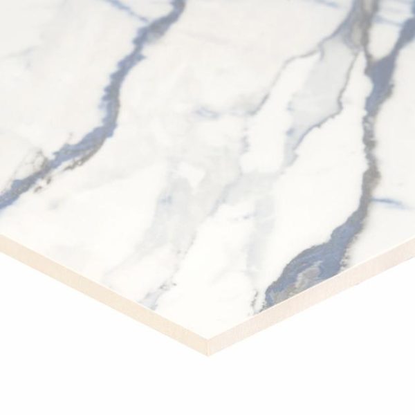 Wall Tiles | 1 sq. ft. Calacatta Azur 12×24 Matte Porcelain Tile 12X24 Matte Backsplash & Kitchen 12X24 Matte