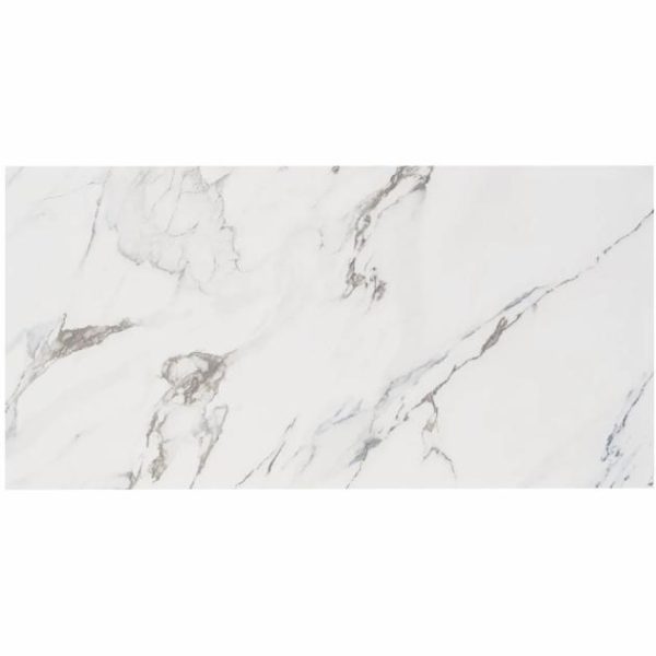 Wall Tiles | 1 sq. ft. Calacatta Azur 12×24 Matte Porcelain Tile 12X24 Matte Backsplash & Kitchen 12X24 Matte